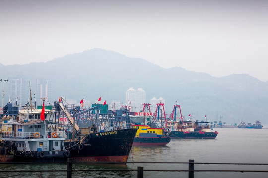 珠海香洲渔港码头