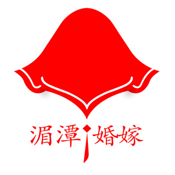 红盖头LOGO婚庆