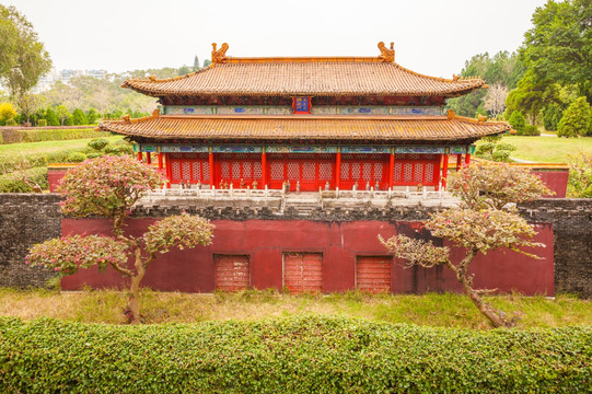 北京故宫神武门 宫殿模型
