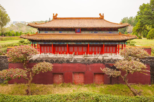 北京故宫神武门 宫殿模型