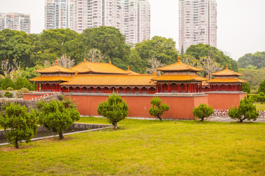 北京故宫 宫殿模型
