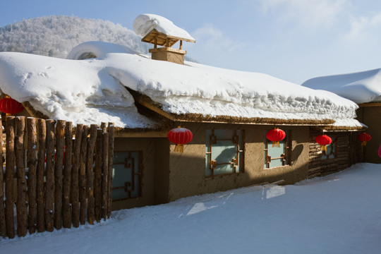 中国雪乡 雪乡风光