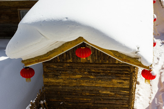 中国雪乡 雪乡风光