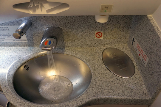 民航飞机卫生间设施 洗手台
