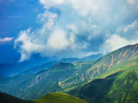 云贵高原大山