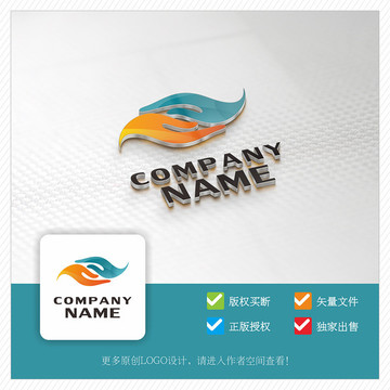 双手 眼睛LOGO 字母Y