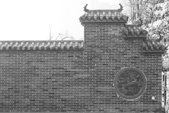 中式建筑山墙
