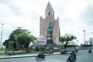 越南芽庄城市雕塑 城市标志雕塑
