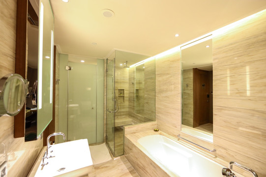 洗手间 卫生间 酒店装饰 浴缸