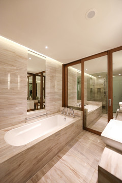 洗手间 卫生间 酒店装饰 浴缸
