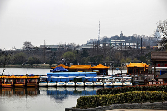 南京 冬日 玄武湖公园