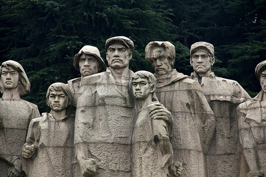 南京 雨花台 革命烈士纪念群雕