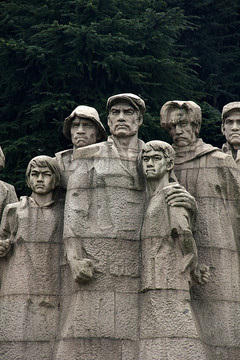 南京 雨花台 革命烈士纪念群雕
