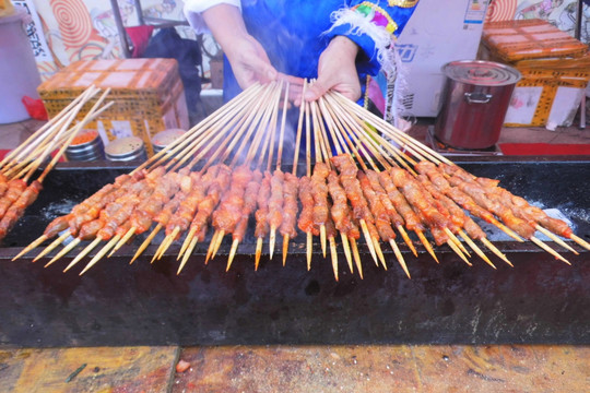 考羊肉串