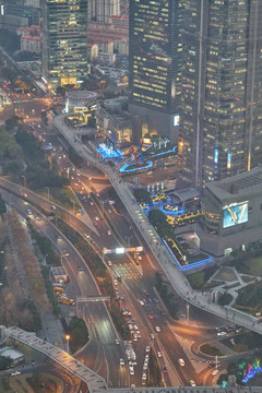 上海城市夜景