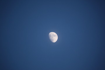 月亮 天空 月球