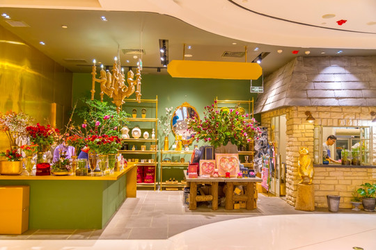 鲜花店