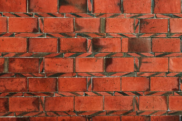红砖墙壁 古厝墙面