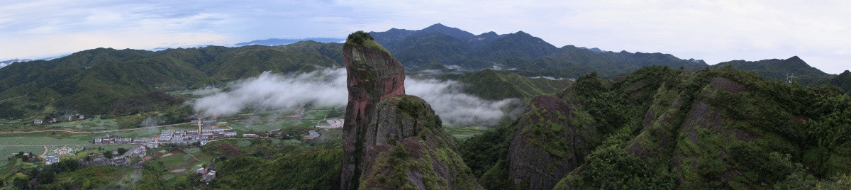 通天寨风光 大全景