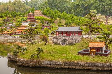 北京颐和园 微缩景观