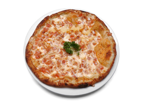 芝士西红柿披萨 pizza