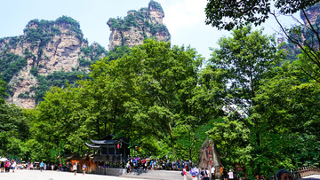 天子山风景