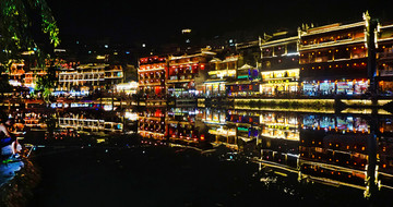沱江 夜景