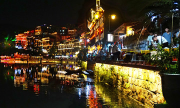 沱江 夜景