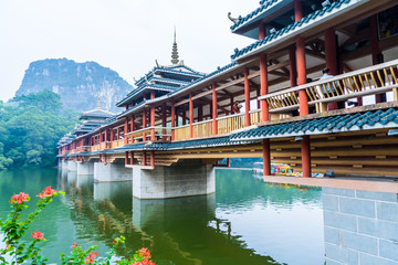 柳州龙谭公园风雨桥