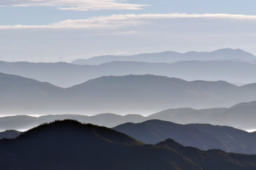 山脉 层峦叠嶂
