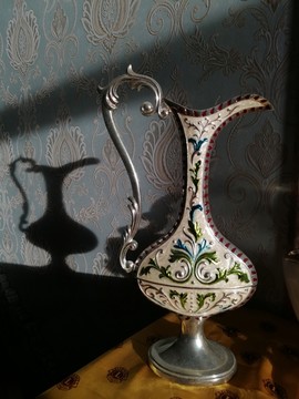 俄罗斯锡器花瓶