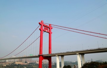 重庆 寸滩 长江大桥