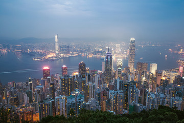香港山顶风景