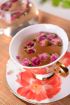 玫瑰花茶