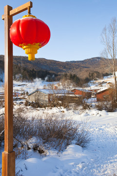 中国雪乡 雪谷