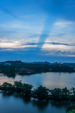 惠州西湖夜景