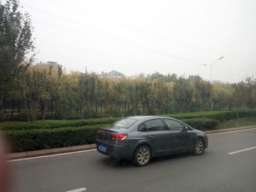 在路上