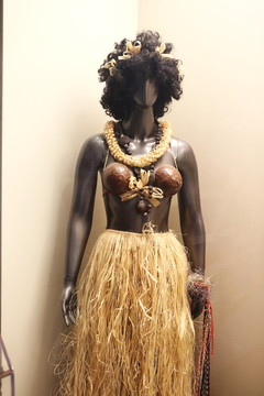 瓦努阿图草群服装