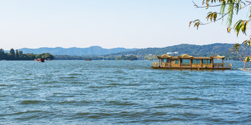 杭州西湖风景 山水风光