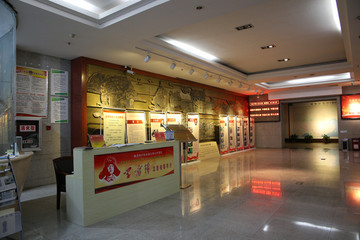 博物馆入口前台 淮北博物馆