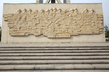 淮北国家矿山公园浮雕墙