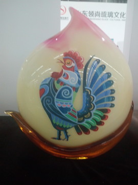 十二生肖寿桃陶瓷