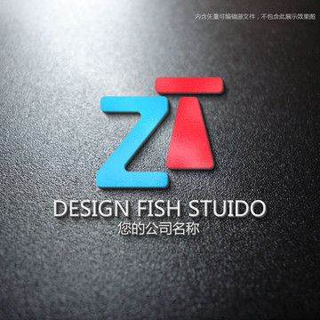 zt字母logo设计