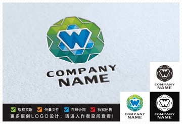 W 科技LOGO