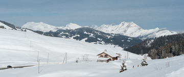 唯美户外雪景