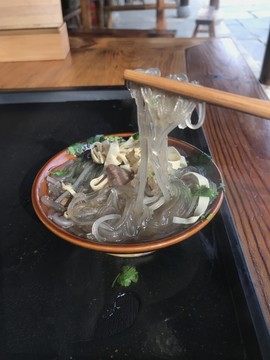 铜陵永泉山庄小碗牛肉山芋粉丝