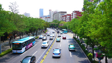 兰州市街景