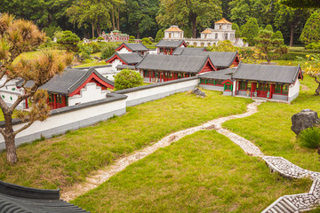 圆明园碧桐书院 微缩景观