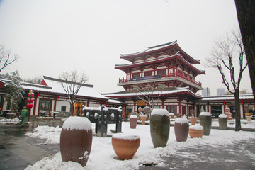 大唐芙蓉园雪景