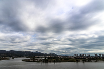 海湾云层